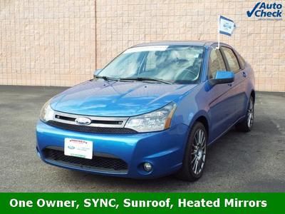 Ford certified focus ses sport we finance sun roof sync bluetooth