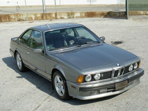 1989 bmw 635csi base coupe 2-door 3.5l