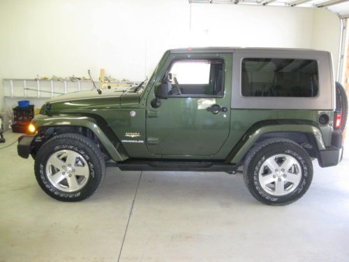 2008 jeep wrangler sahara 4x4 dual-top automatic