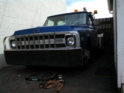 1970 chevrolet chevy c30 tow truck sling wrecker 454 big block classic