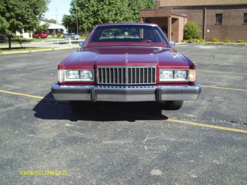 1987 mercury grand marquis   ls.