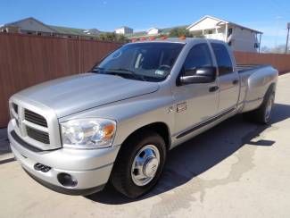 *2007*ram 3500*dually*quad cab*5.9l cummins turbo diesel*6-speed manual*114k mi*