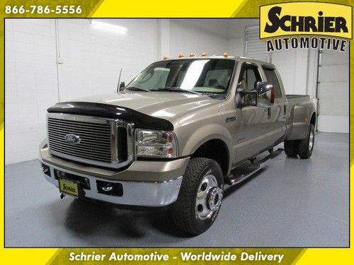 2006 ford f350 lariat dually 6.0l v8 turbo diesel power stroke drw