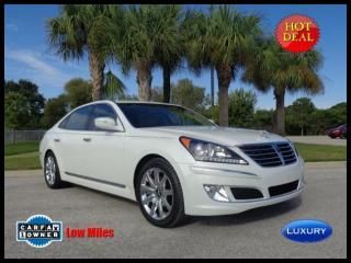 2011 hyundai equus ultimate navigation/rear dvd/every option perfect car! $ave