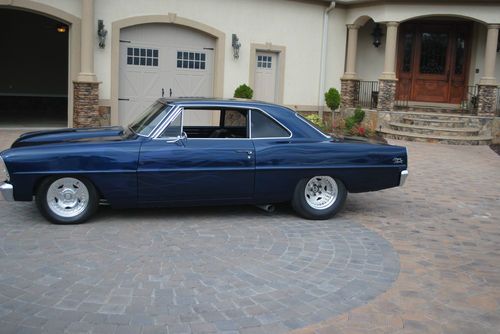'66 Blue Nova, Pro Touring, Pro Street, Resto Mod, US $45,000.00, image 12