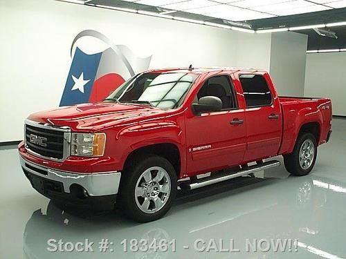 2009 gmc sierra 1500 sle crew 4x4 v8 20" wheels 39k mi texas direct auto