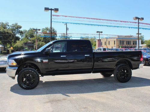 6.7L Diesel SLT 4x4 8ft Bed Leveling Kit Off Road Tires Black Rims CD MP3 Sirius, image 2
