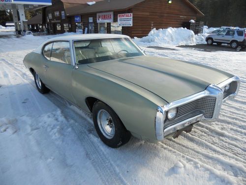 1969 pontiac lemans 350ho rare barn find "survivor" 25 options