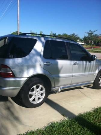 Mercedes benz ml 430 - over $2000 of extras - florida - clean