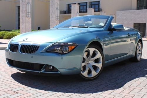 2006 bmw 650ci convertible 1-owner, sport pkg, hud, clean carfax