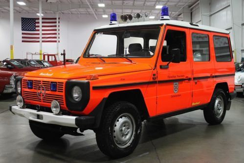 1983 mercedes 280ge german fire command 14k miles