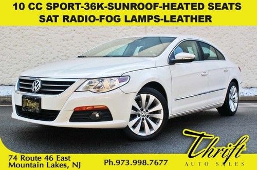 10 cc sport-36k-sunroof-heated seats-sat radio-fog lamps-leather
