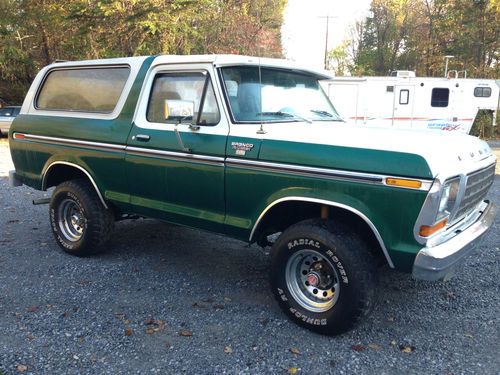 Ford bronco xlt ranger, loaded hunters special!