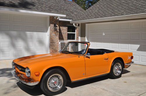 1974 triumph tr6 base convertible 2-door 2.5l