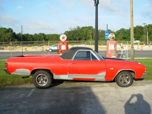 1971 chevrolet ss el camino 350 c.i. &#034;100%  muscle&#034;