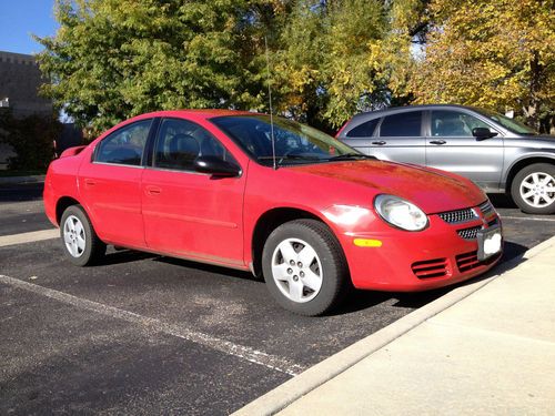 2005 dodge neon sxt sedan 4-door 2.0l