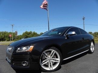 S5*prestige*b&amp;o*pano*nav*black/white*carfax cert*warranty*1 owner*we finance*fla