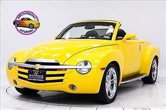 2005 chevrolet ssr 6.0l v8 chrome wheels carpeted bed w/wood slats gauges