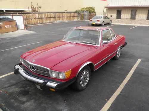 1974 mercedes 450sl roadster