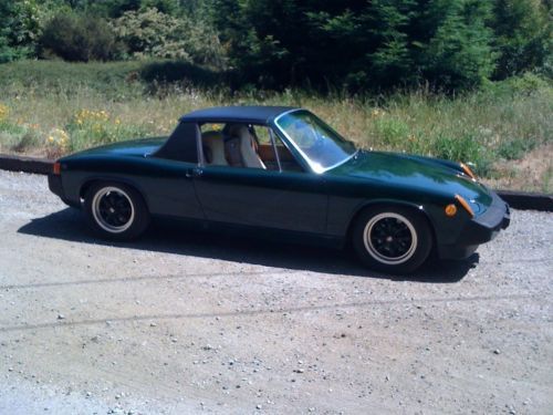 Original owner british racing green porsche 914