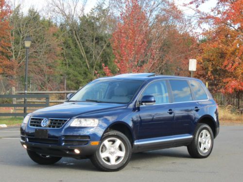 2006 volkswagen touareg * parking sensors, heated seats, 4x4, clean carfax *