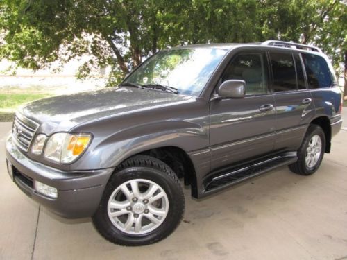 2004 lexus lx470 4wd navigation low miles