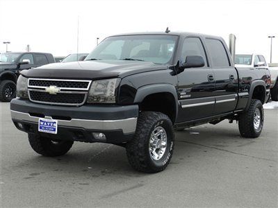 Crew cab lt 4x4 duramax diesel allison shortbed custom wheels tires low miles