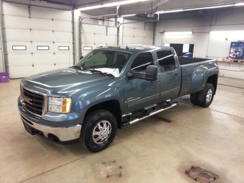 2007 gmc sierra 3500 hd sle 4x4-6.6 diesel- new body style-1 owner no reserve!!!