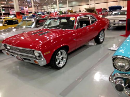 1972 chevrolet nova, ground up restoration, rebuilt 350 v8, automatic trany!