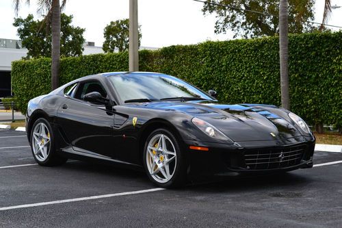 2008 ferrari 599 gtb "stunning condition" black/black