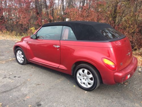 2005 chrysler pt cruiser - turbo charged - convertible - gorgeous car - save big