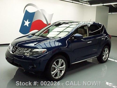 2010 nissan murano le pano sunroof nav rear cam 49k mi texas direct auto
