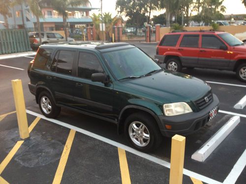 2001 honda cr-v lx sport utility 4-door 2.0l, leather, 4wd, sunroof, manual 5spd