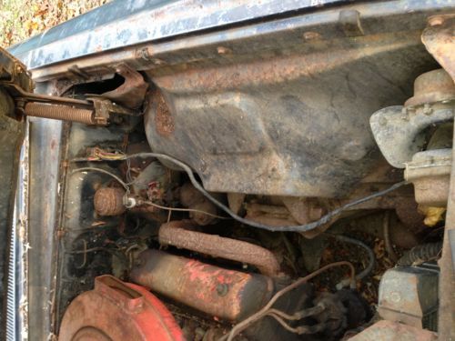 BARN FIND 2DR HARDTOP GALAXIE FAIRLANE 500 COUPE V-8 AUTO RESTORATION PROJECT, image 31