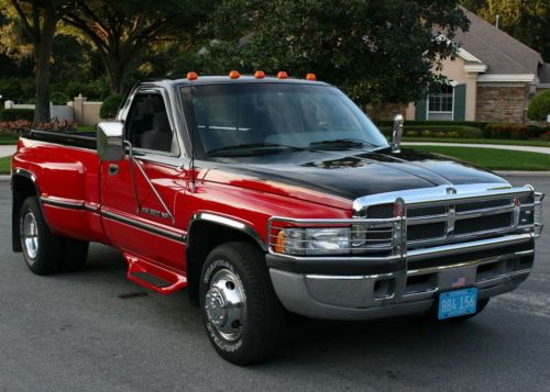 Amazing original low mile survivor -1994 dodge ram 3500 dually -40k orig mi