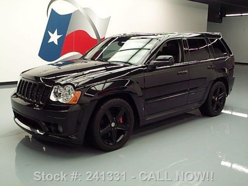 2008 jeep grand cherokee srt-8 4x4 hemi sunroof nav 61k texas direct auto