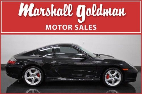 2003 porsche 911 c4s coupe basalt black metallic only 27000 miles 18 wheels