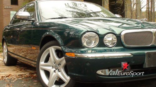 Pristine 05 super 8 v8 jaguar racing green nav~xen~dvd vdp&amp;xjr free ship w/ bin!