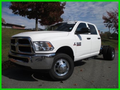 6.7l diesel automatic 3.73 axel cab and chassis trailer brake 1 owner 18k miles