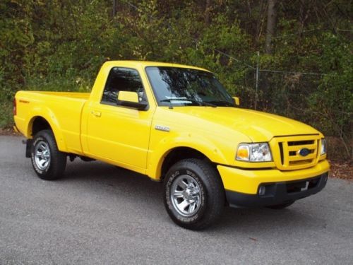 Yellow automatic v6 reg cab one owner