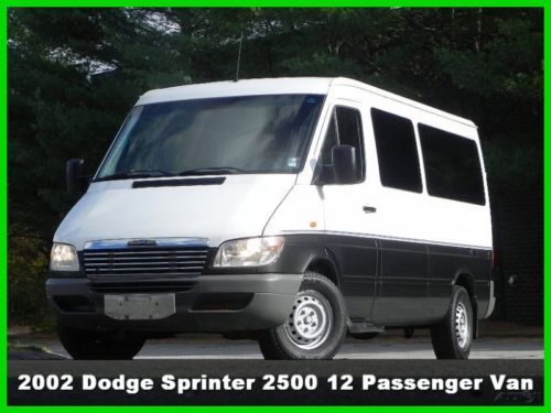 2002 dodge freightliner sprinter 2500 12 passenger van 2.7l mercedes diesel ac