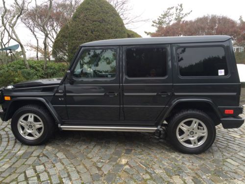 2002 mercedes-benz g500 -- low mileage!  one owner!