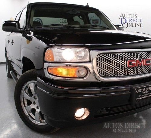 We finance 2006 gmc sierra crewcab denali awd cleancarfax rnngbrds mroof chromes