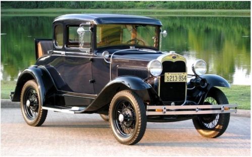 1930 ford model a deluxe coupe