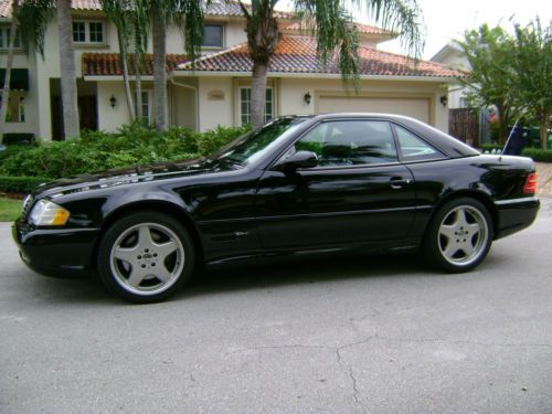 1999 SL 500 Sport Ed.- Rare Blk / Blk - 53k mi - All orig. - Mint Cond - Garaged, image 2