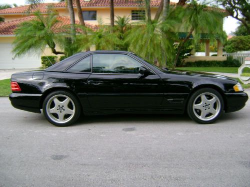 1999 SL 500 Sport Ed.- Rare Blk / Blk - 53k mi - All orig. - Mint Cond - Garaged, image 5