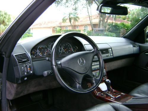 1999 SL 500 Sport Ed.- Rare Blk / Blk - 53k mi - All orig. - Mint Cond - Garaged, image 12