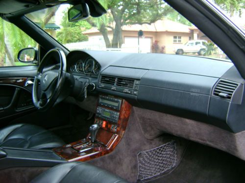 1999 SL 500 Sport Ed.- Rare Blk / Blk - 53k mi - All orig. - Mint Cond - Garaged, image 13