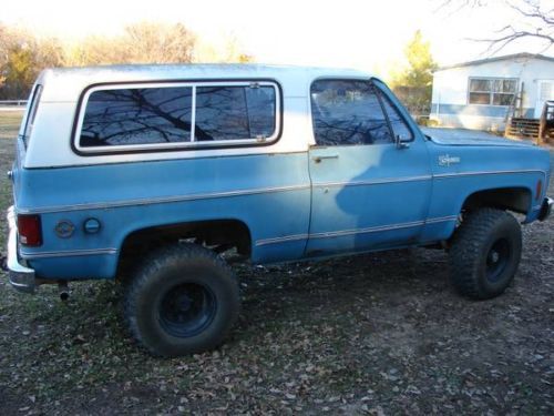 1973 chevrolet blazer base 5.7l