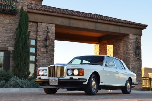 1990 bentley eight 8 sedan all documentaion from new exceptional 2 owner ca car